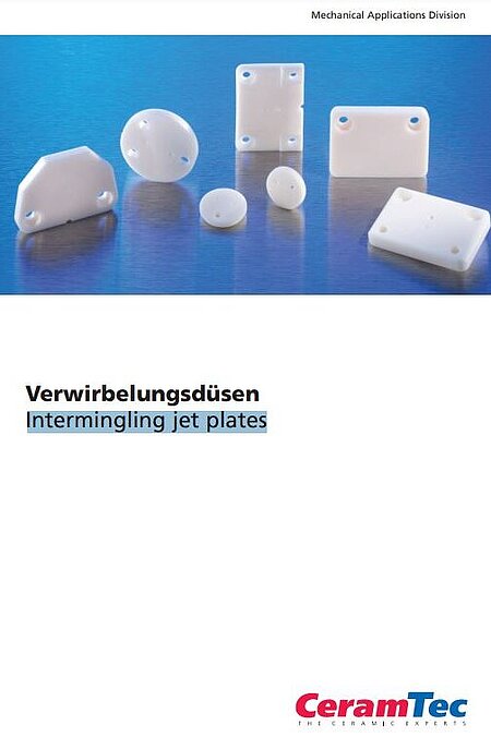 Titelblatt Katalog Verwirbelungsdüsen