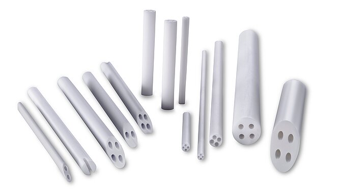 Tubes isolants et tubes de protection en céramique haute performance de CeramTec