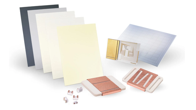 Substrates and heat sinks made of high-performance ceramics