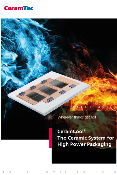 Cover picture of the High-Power-Packaging brochure