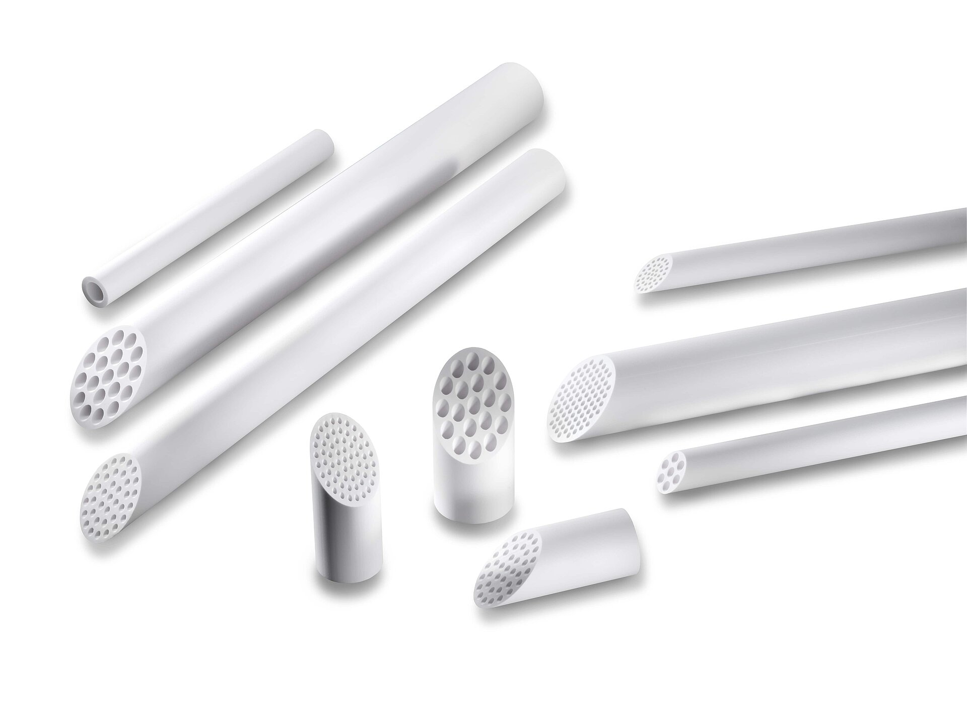 Membranes céramiques pour la filtration de liquides