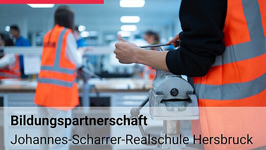 News picture of the educational partnership between CeramTec and JSR Hersbruck