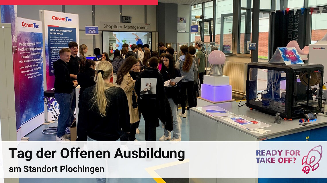 Einblicke in den tag der Offenen Ausbildung bei CeramTec Plochingen