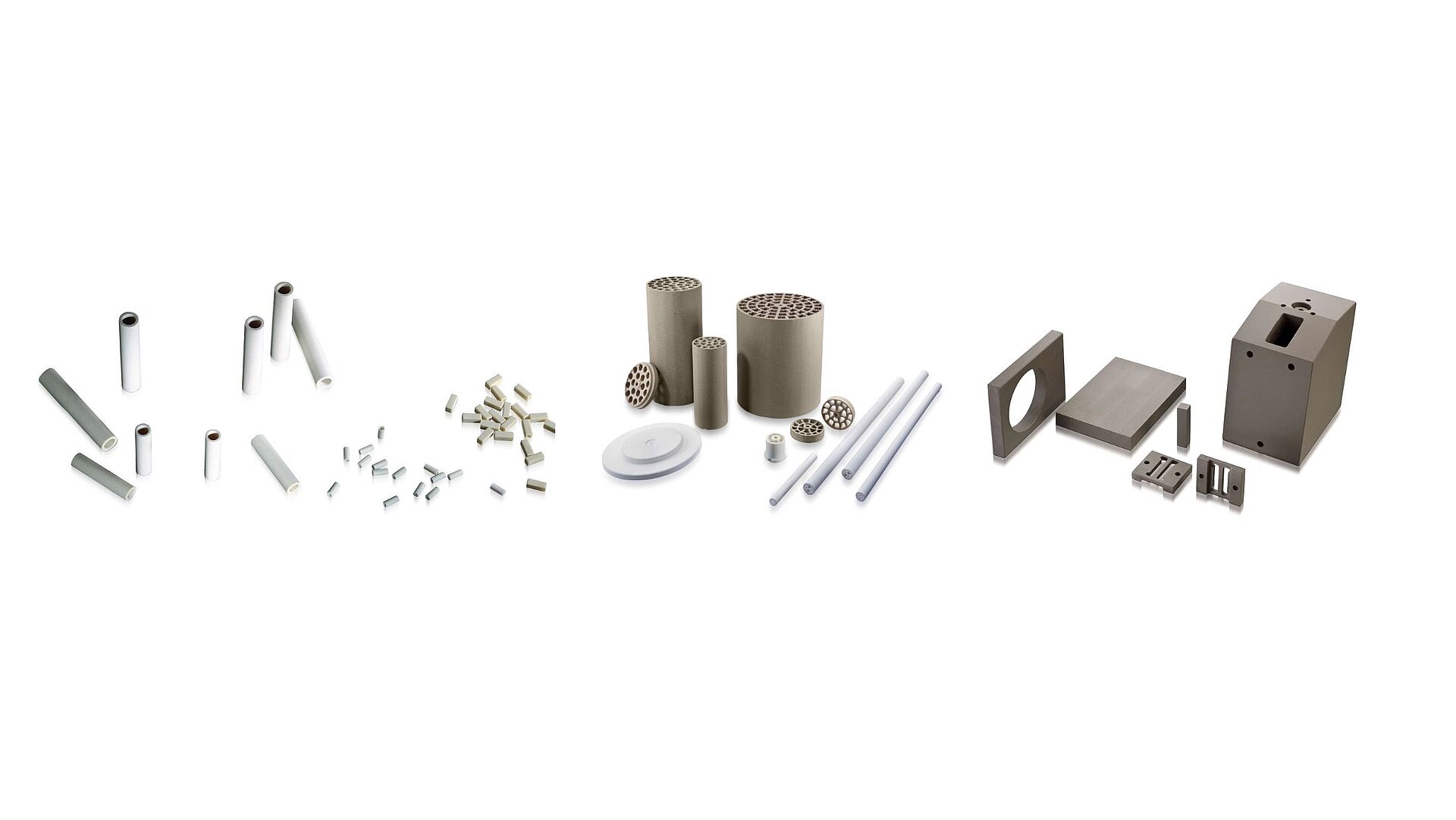 Produits en céramique silicatée pour la technique du chauffage et thermique, la technique de précision et la technique de protection (fusibles)