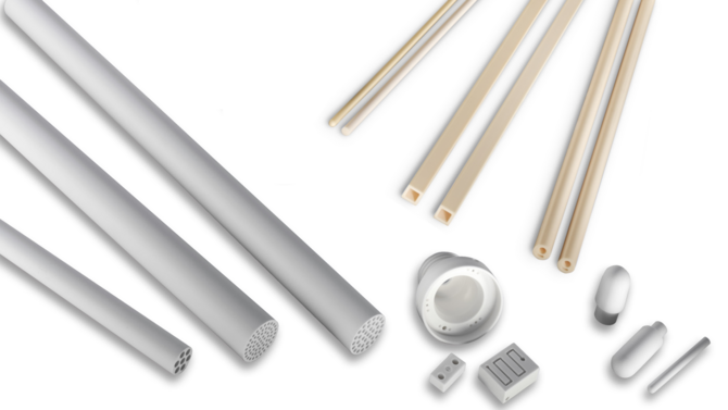 Tubes et tuyaux en céramique chimique