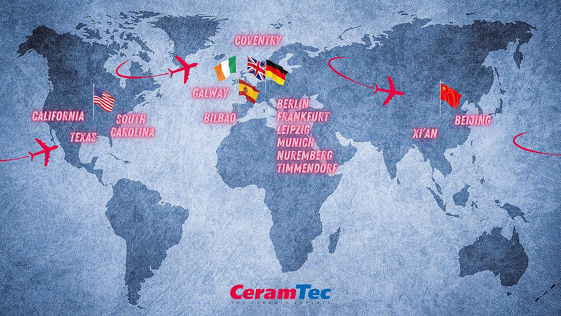 Overview of the events and fairs of CeramTec Group in 2025