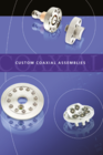 Cover page of the Custom Coaxial Assemblies brochure of the CTNA