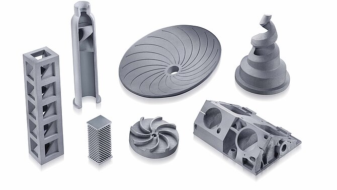 Products of CeramTec made of silicon carbide ceramics.