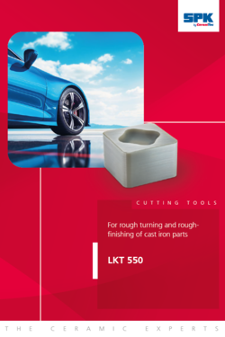 front page of the LKT 550 brochure
