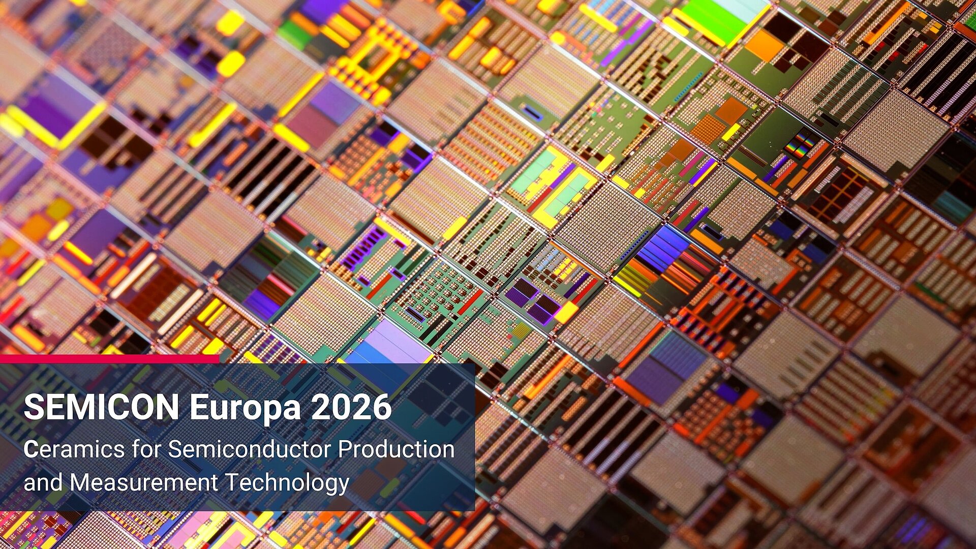Flyer sur la participation de CeramTec au salon SEMICON Europa 2026