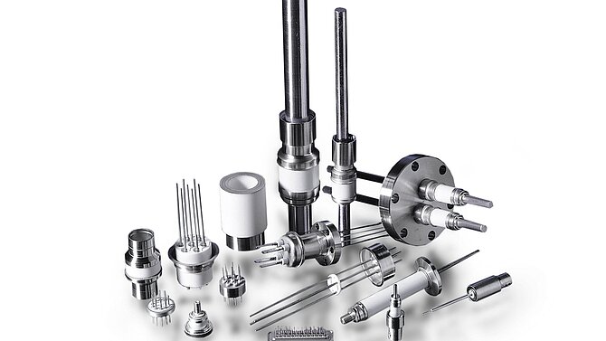 Ceramaseal Materialien vor einem weißen Hintergrund