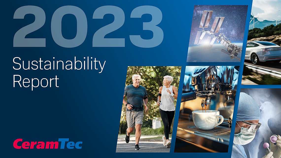 CeramTec Sustainability Report Title