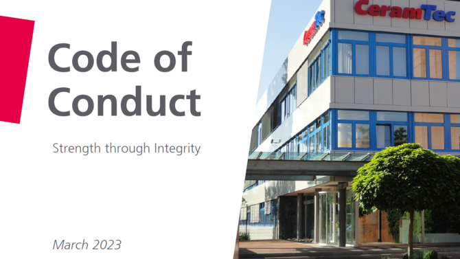 Cover image of the Code of Conduct revised in 2024