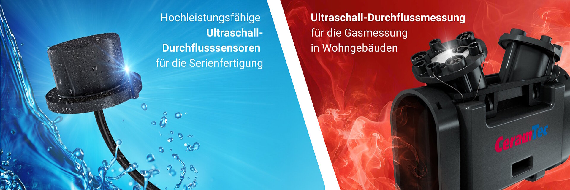 Titelbild der Enlit-Messe-Seite mit Ultraschallsensoren