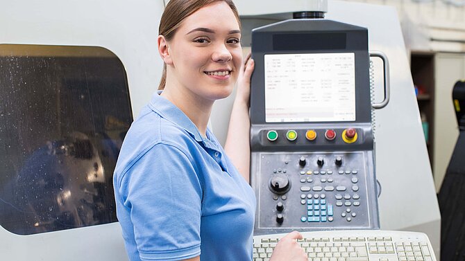 Maschinen und Anlagenführerin