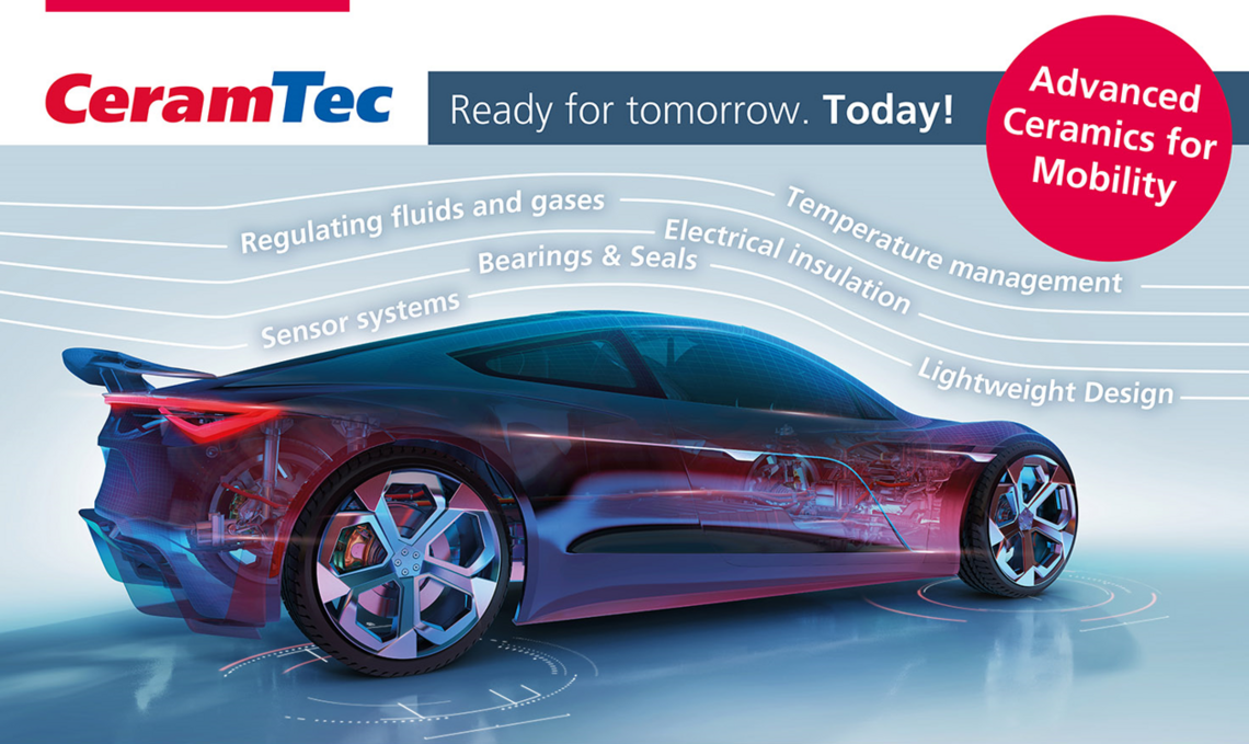 Teaser Social Media Bild für den Messeauftritt von CeramTec bei der IZB 2022