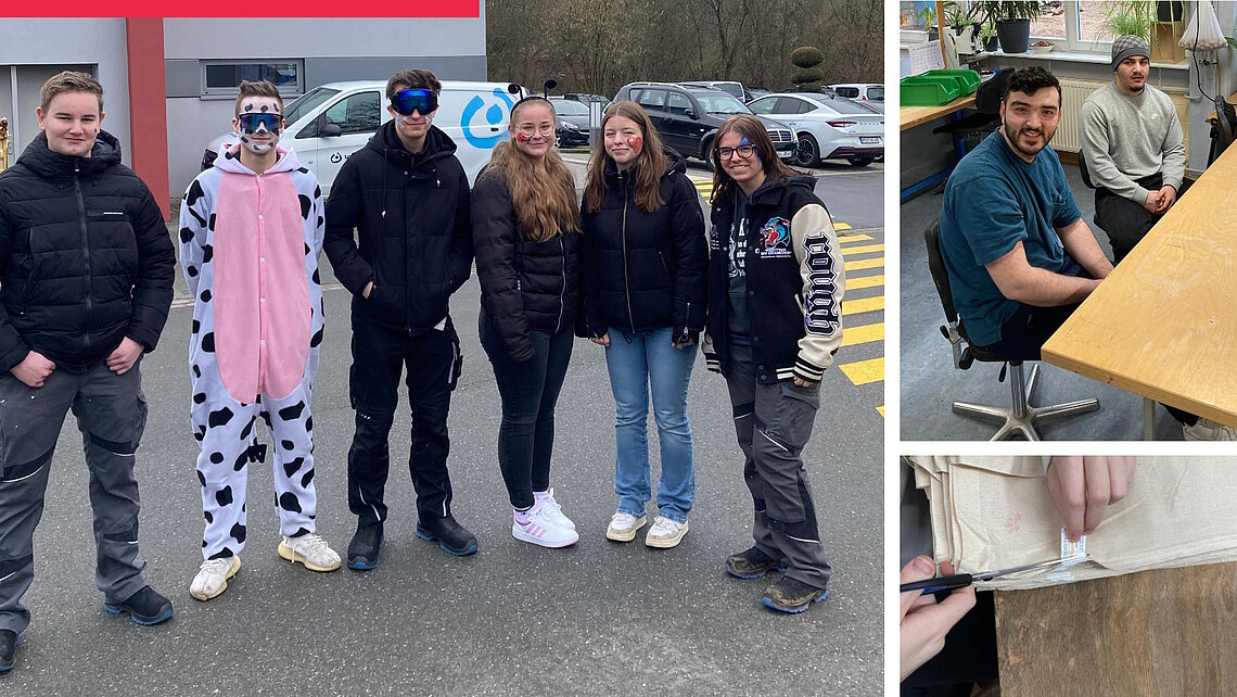 Azubis bei der Sozialen Woche Lebenshilfe Nürnberger Land