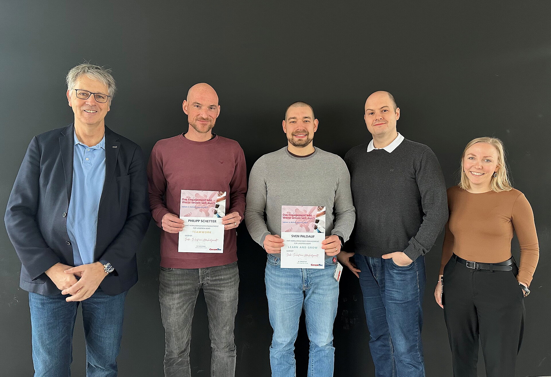 Peter Hartung, Philipp Schetter, Sven Paldauf, Dr. Martin Aschenbrenner, Vanessa Bierbrauer