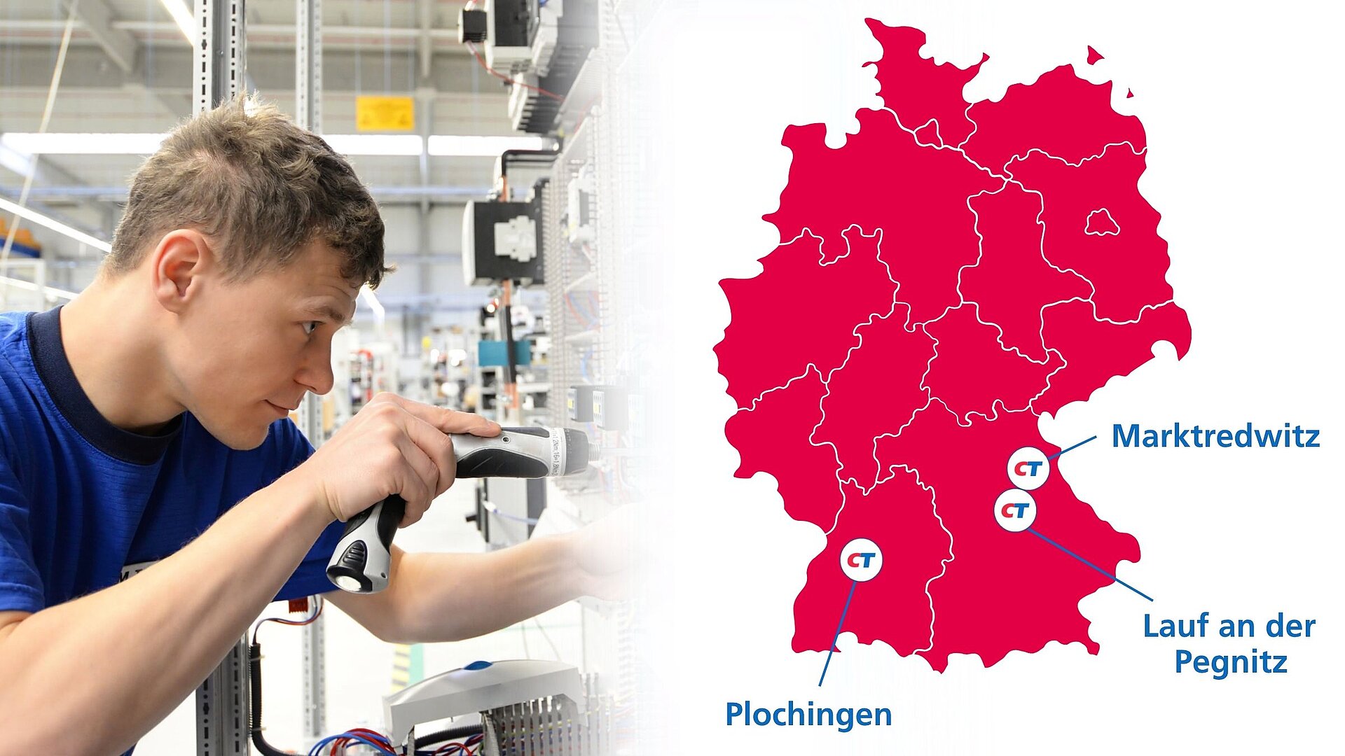 Ausbildung zum Elektroniker in Plochingen und Marktredwitz