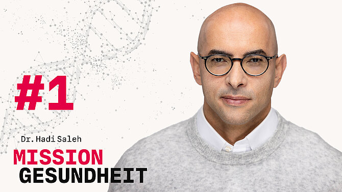 Titelbild zu Folge 1 des Podcast Mission Gesundheit