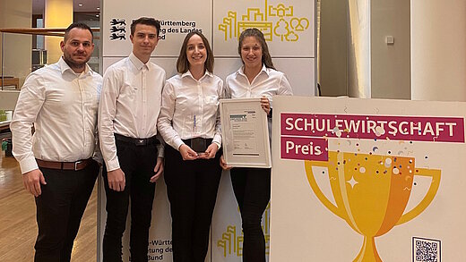 Vertreter der CeramTec Ausbildung erhalten in Berlin den SCHULEWIRTSCHAFT-Preis 2025 für berufliche Orientierung