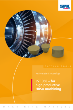 SPK brochure on high-performance machining with a wide process window