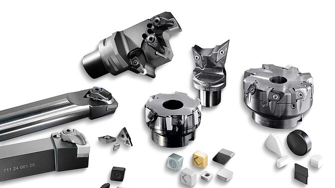 Auswahl an Schneidwerkzeugen der Marke CeramTec