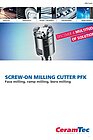 Cover picture of a CeramTec milling cutter brochure