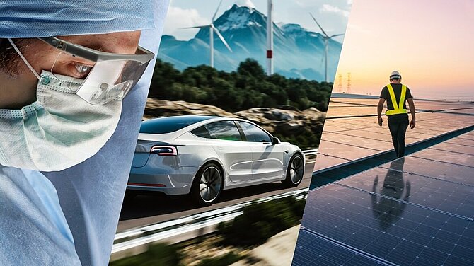 Overview of the core markets for technical ceramics