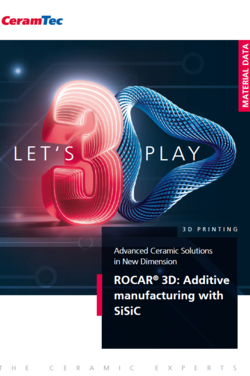 Název brožury 3D tisk s karbidem křemíku