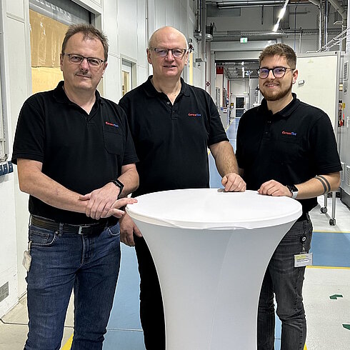 3 Ausbilder am Standort Marktredwitz