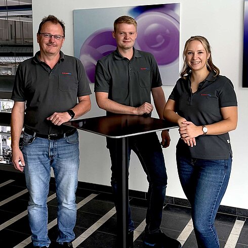 3 Ausbilder am Standort Marktredwitz