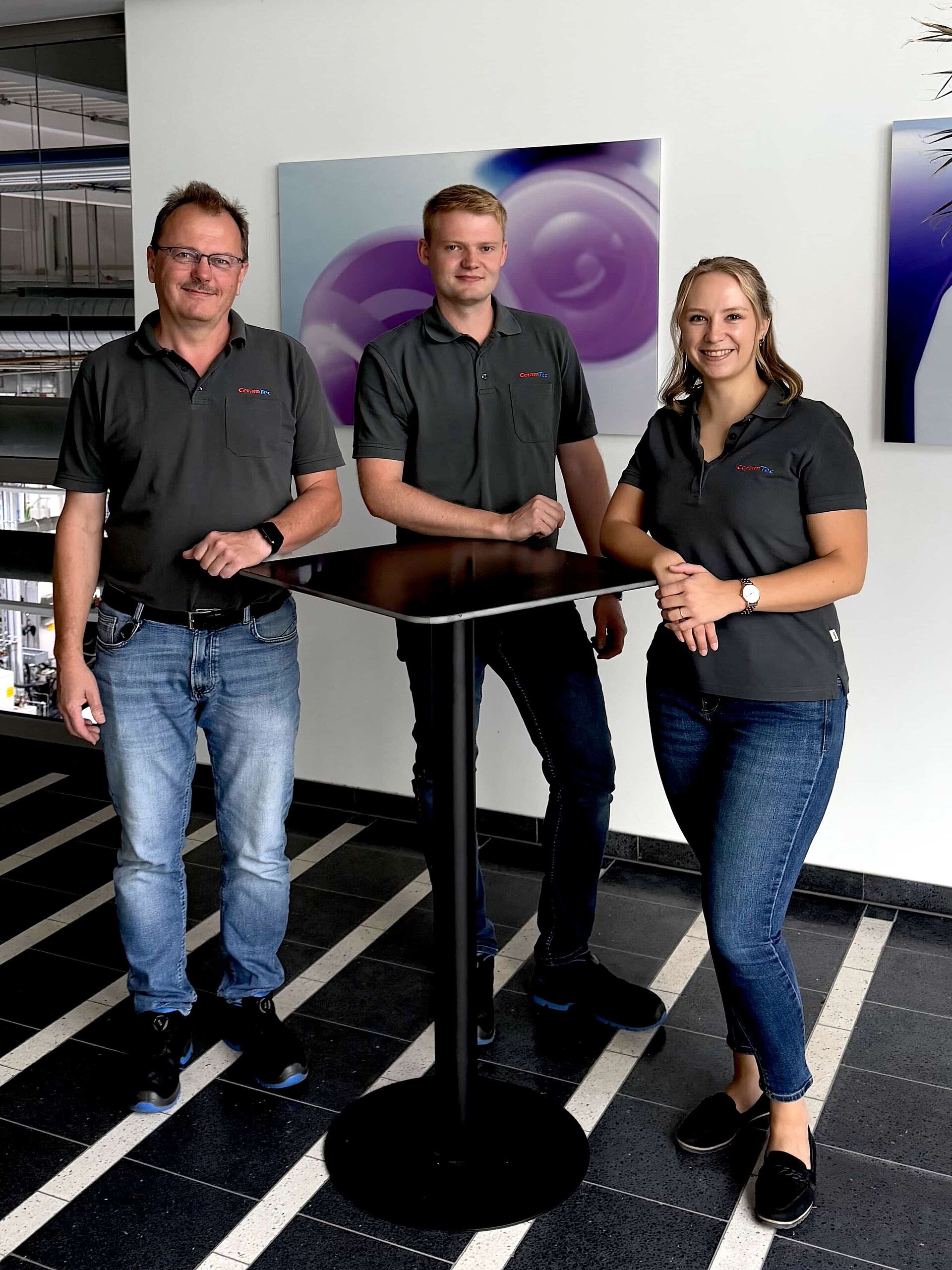 3 Ausbilder am Standort Marktredwitz