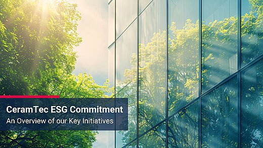 News Teaser zu den ESG Aktivitäten von CeramTec