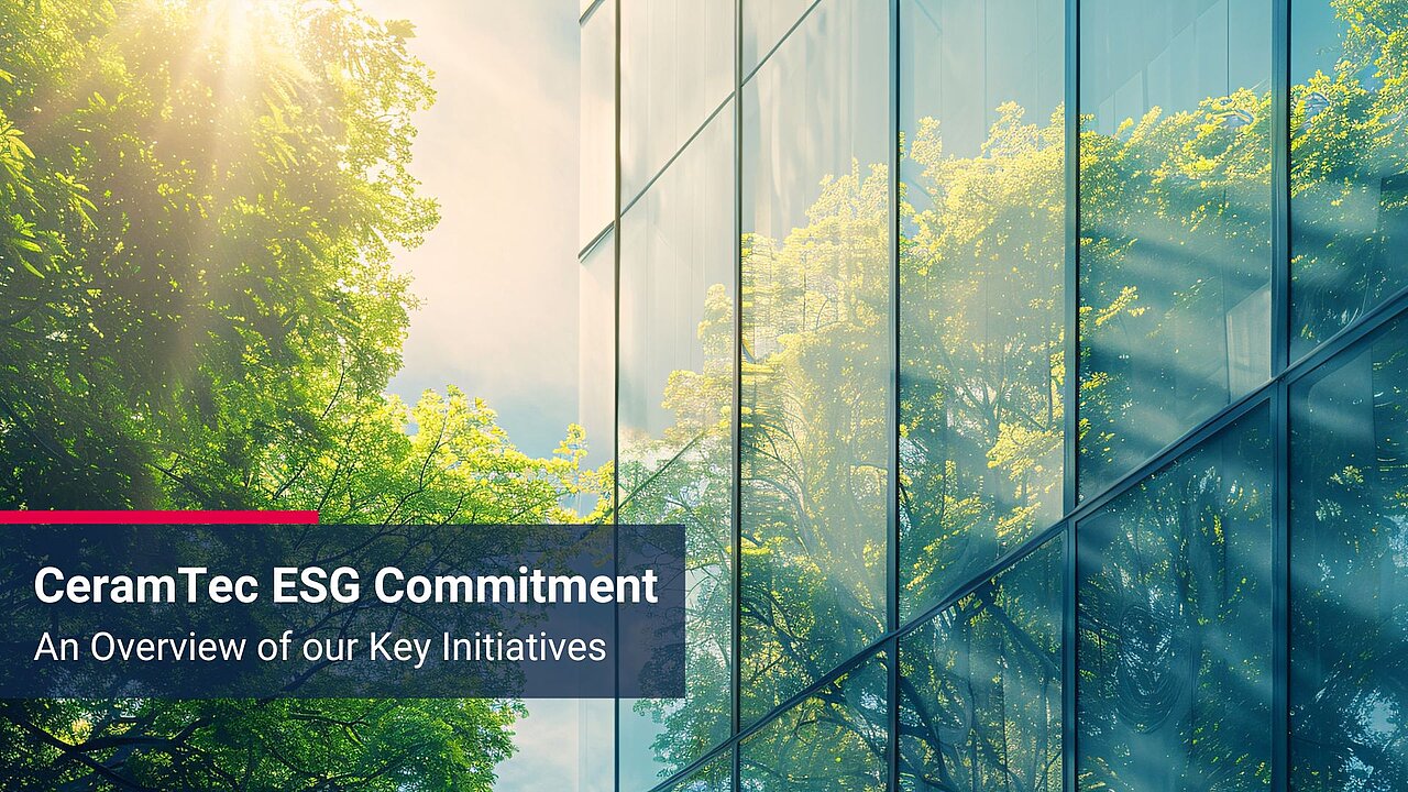 News Teaser zu den ESG Aktivitäten von CeramTec