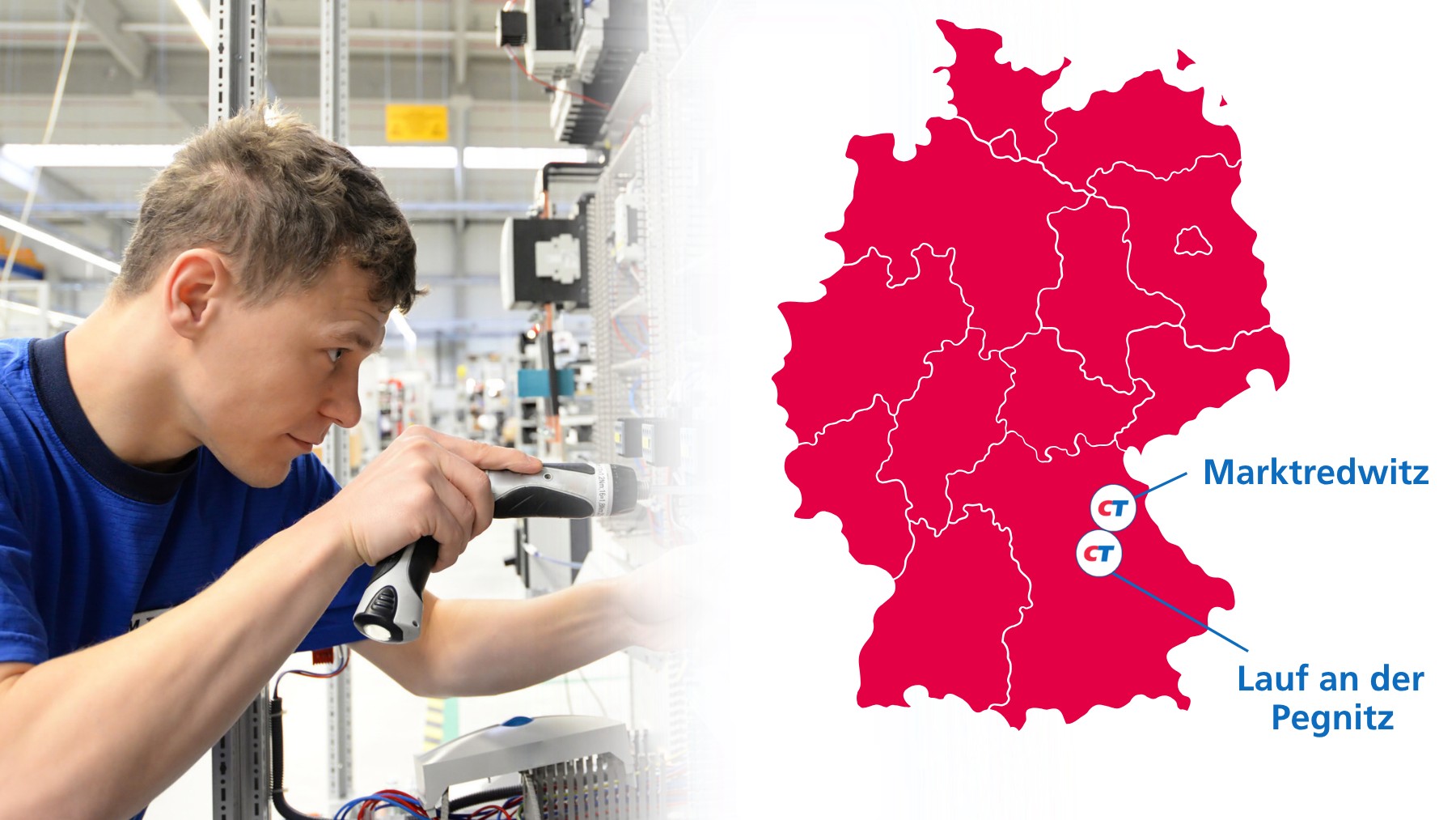 Ausbildung zum Elektroniker in Plochingen und Marktredwitz