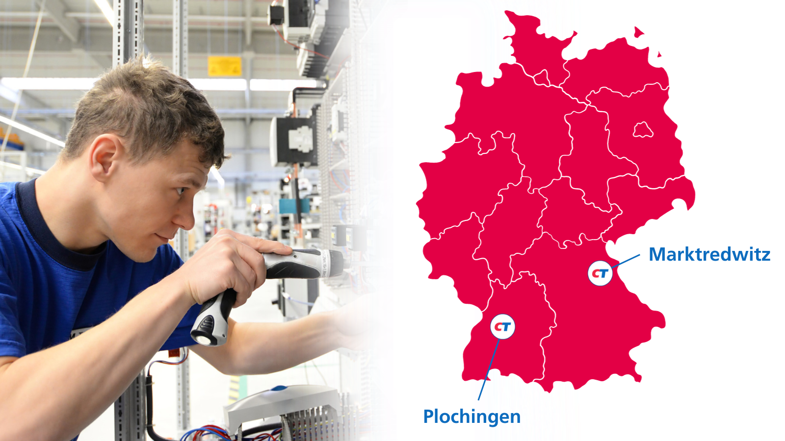 Ausbildung zum Elektroniker in Plochingen und Marktredwitz