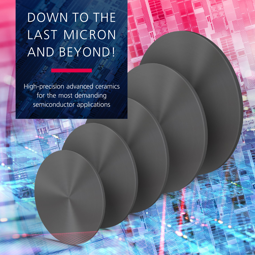 Vorschau-Bild zum Messeauftritt von CeramTec bei der SEMICON Europa 2025 in München