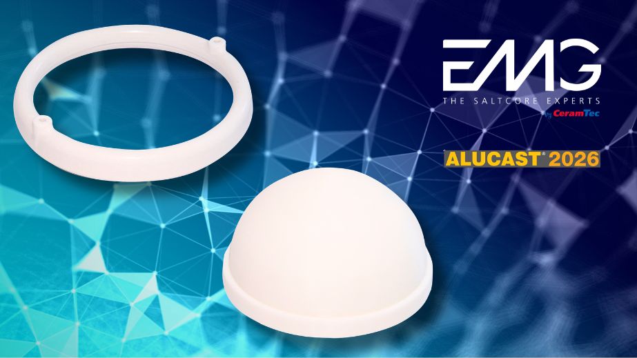 EMG Saltcores is joining ALUCAST® 2026 – International Exhibition and Conference for Aluminium Die Casting at Yashobhoomi, IICC, Dwarka, Delhi